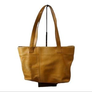 Givenchy Caramel Cognac Mustard Leather Purse w/COA from Entrupy